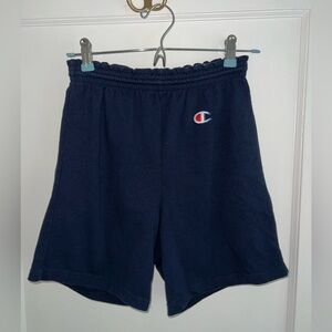 Dark blue champion shorts